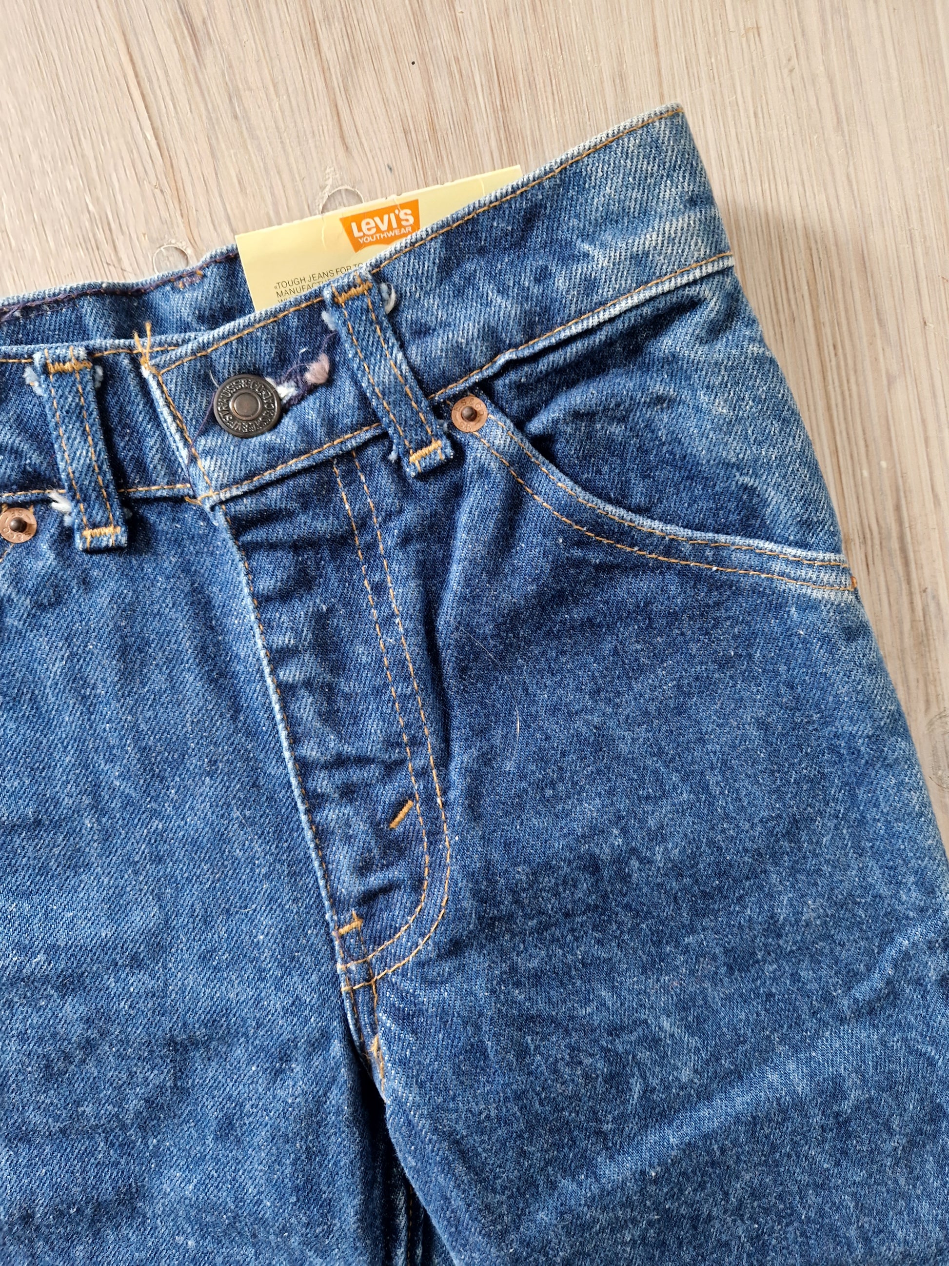 Vintage jeans 7-8 år – minispiren
